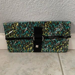 Betsey Johnson Cheetah Print Clutch